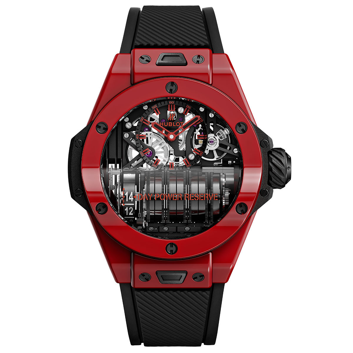BIG BANG <br>MP-11 POWER RESERVE 14 DAYS<br> RED MAGIC