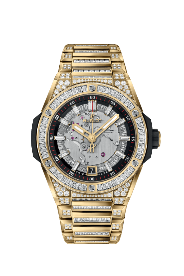 BIG BANG INTEGRATED TIME ONLY YELLOW GOLD JEWELLERY