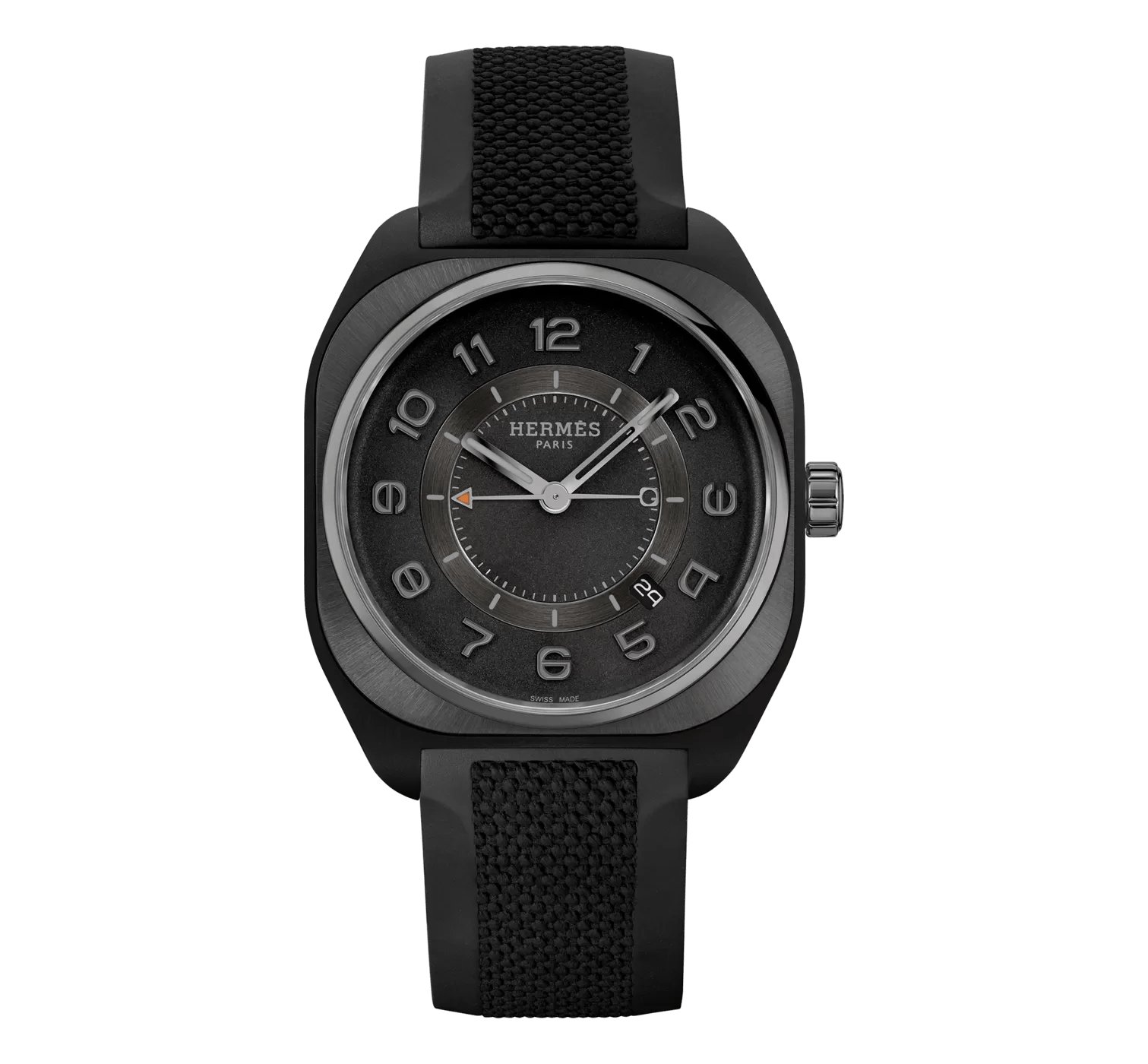 HERMES CUT STEEL AND ROSE GOLD