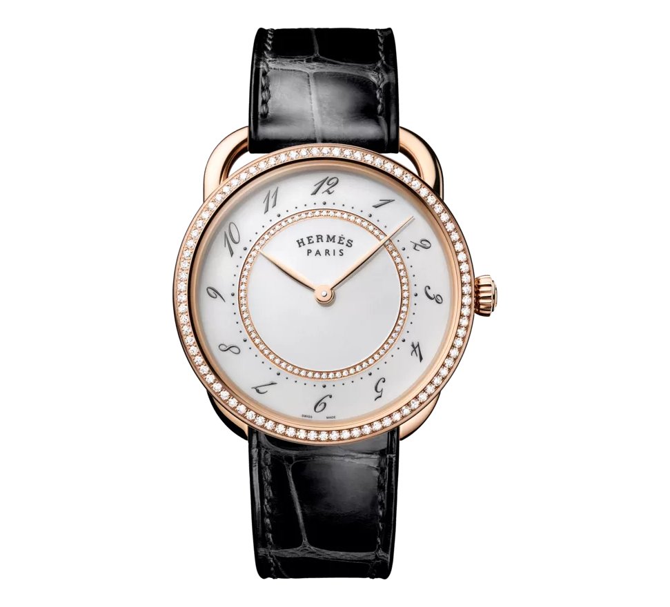 ARCEAU ROSE GOLD GEMSET