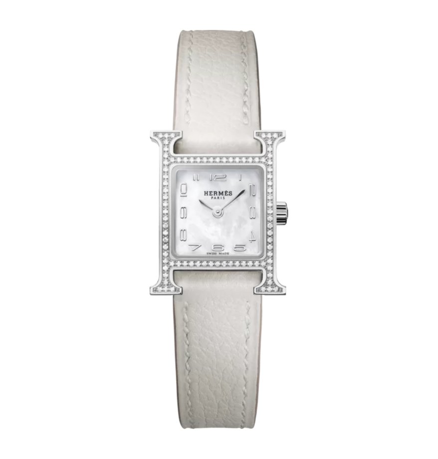 H WATCH XS STEEL FEATHER SETTING