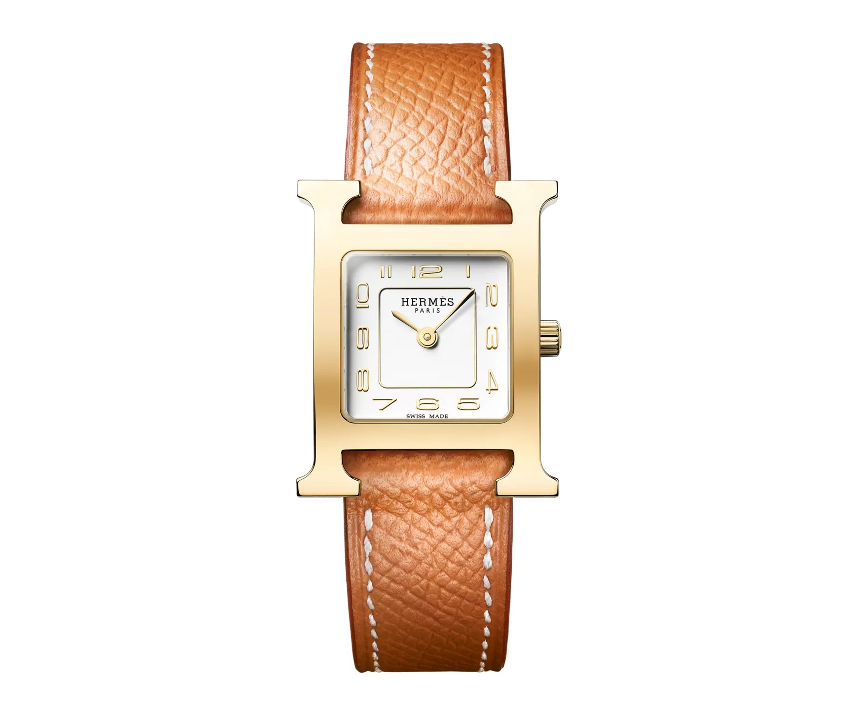 H WATCH S STEEL ROSE GOLD PLATED GEMSET DIAL