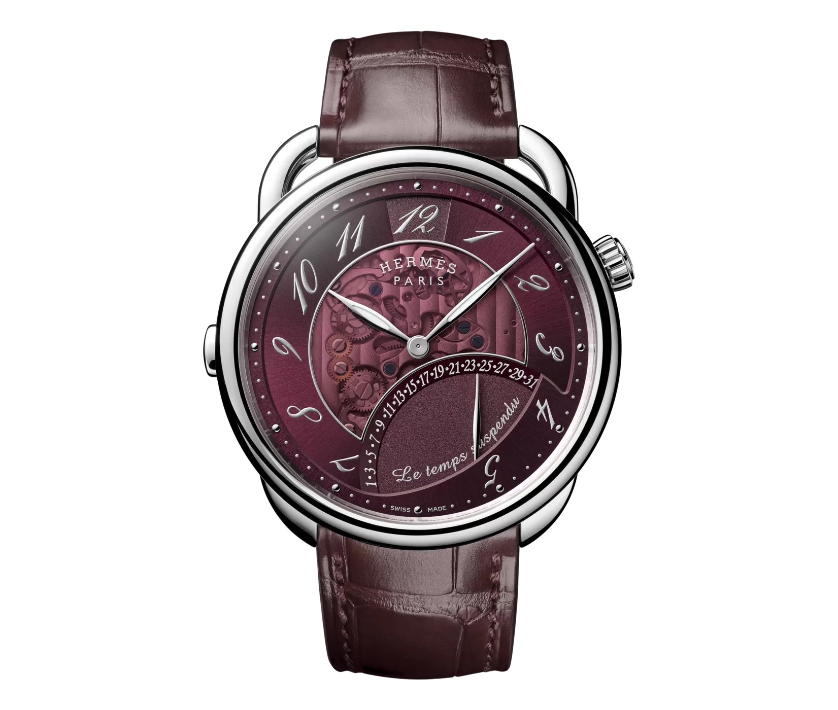 ARCEAU LE TEPMS SUSPENDU – WHITE GOLD ROUGE SELLIER
