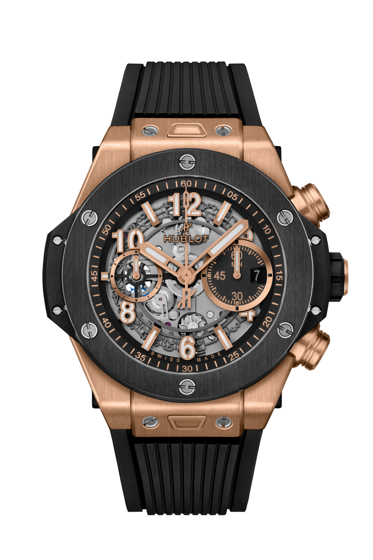 Big Bang Unico King Gold Ceramic