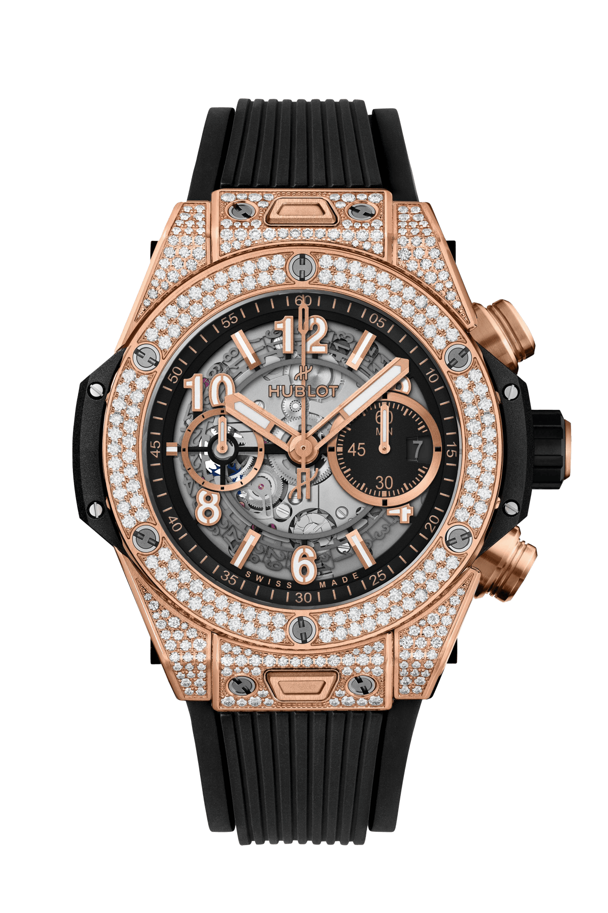 Big Bang Unico King Gold Pavé