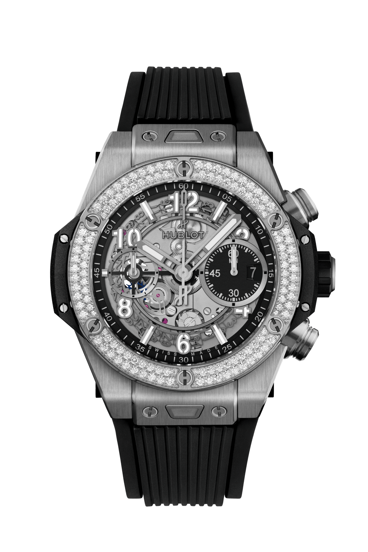 Big Bang Unico Titanium Diamonds