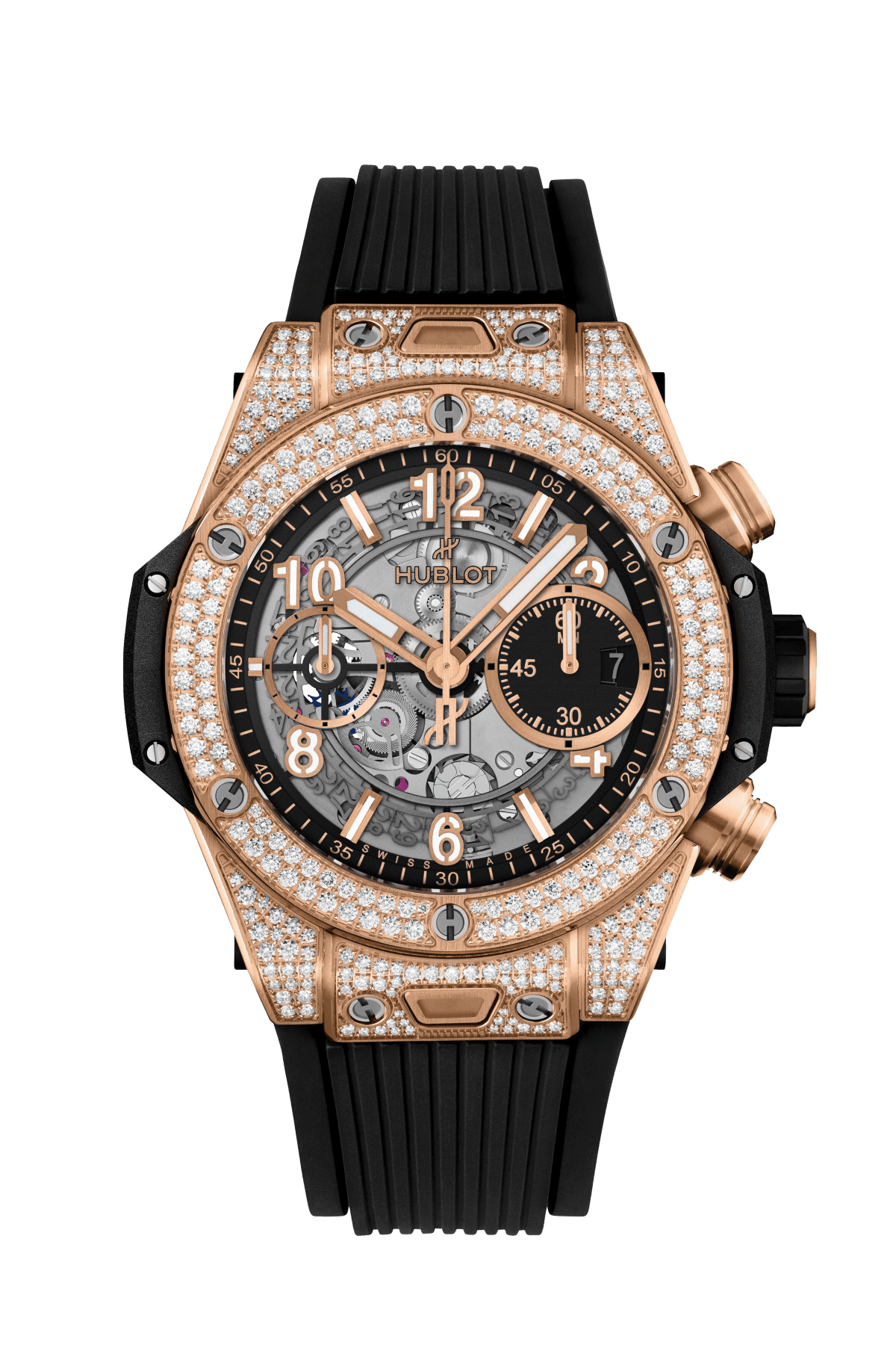 Big Bang Unico King Gold Pavé
