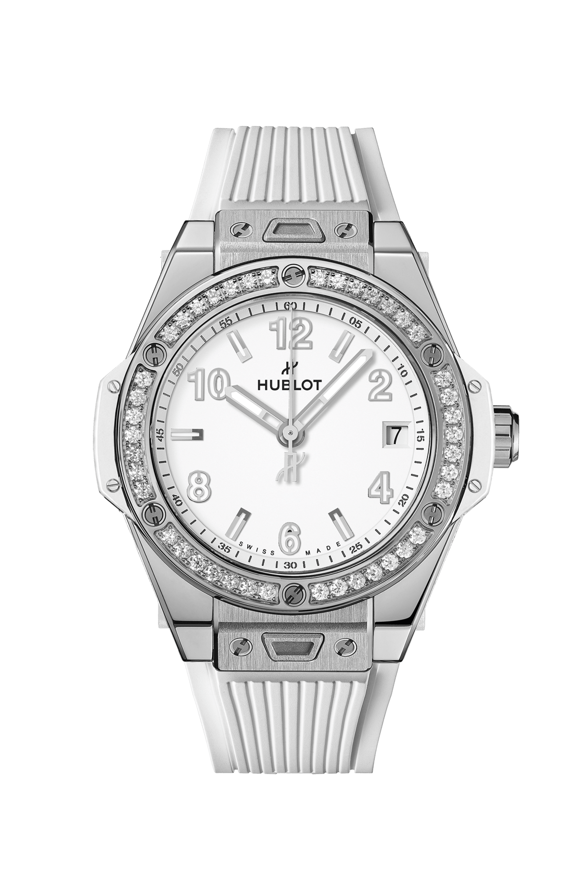 Big Bang One Click Steel White Diamonds