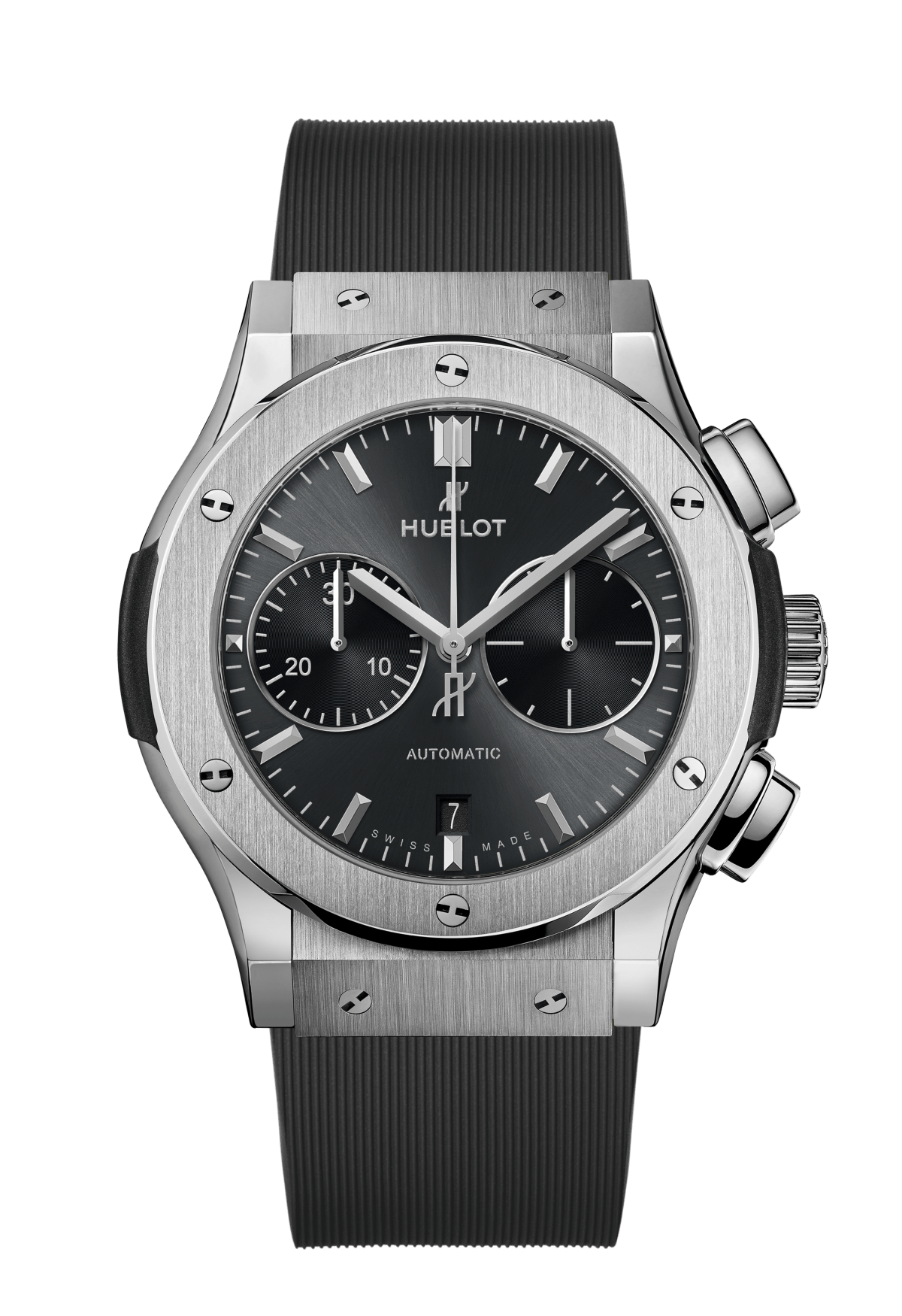 Classic Fusion Racing Grey Chronograph Titanium