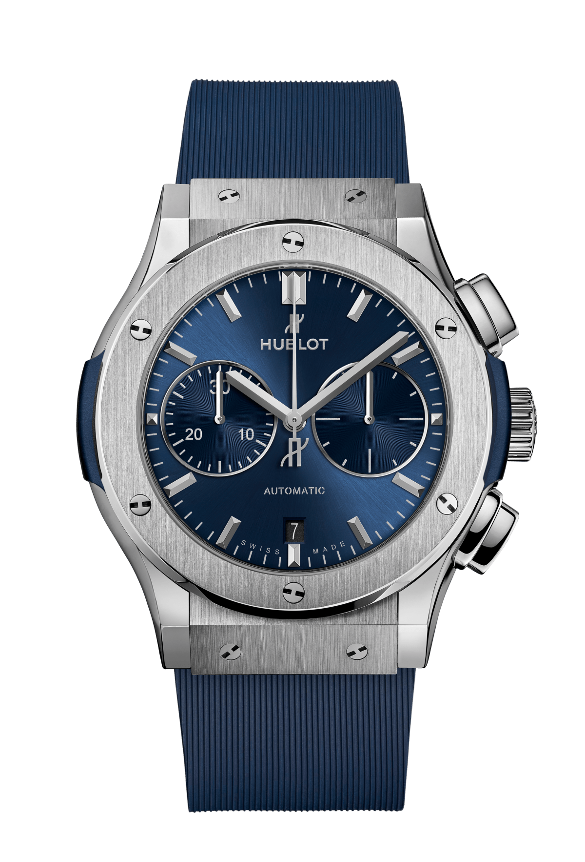 Classic Fusion Chronograph Titanium Blue