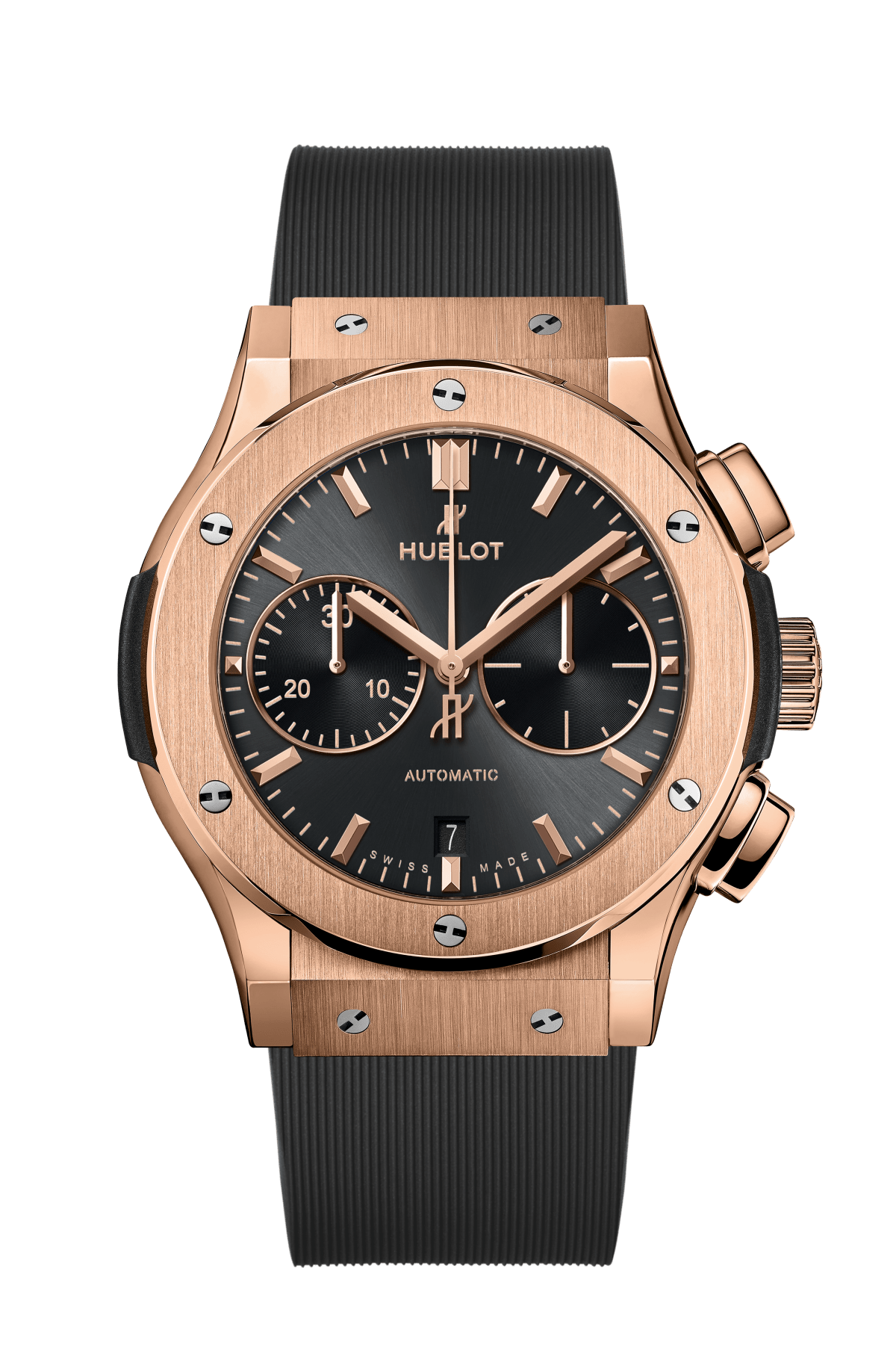 Classic Fusion Racing Grey Chronograph King Gold