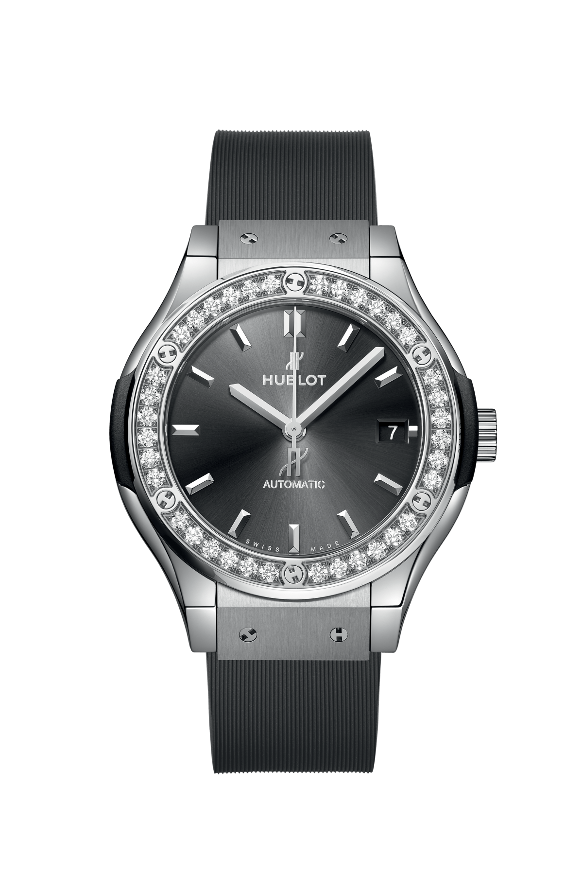 Classic Fusion Racing Grey Titanium Diamonds