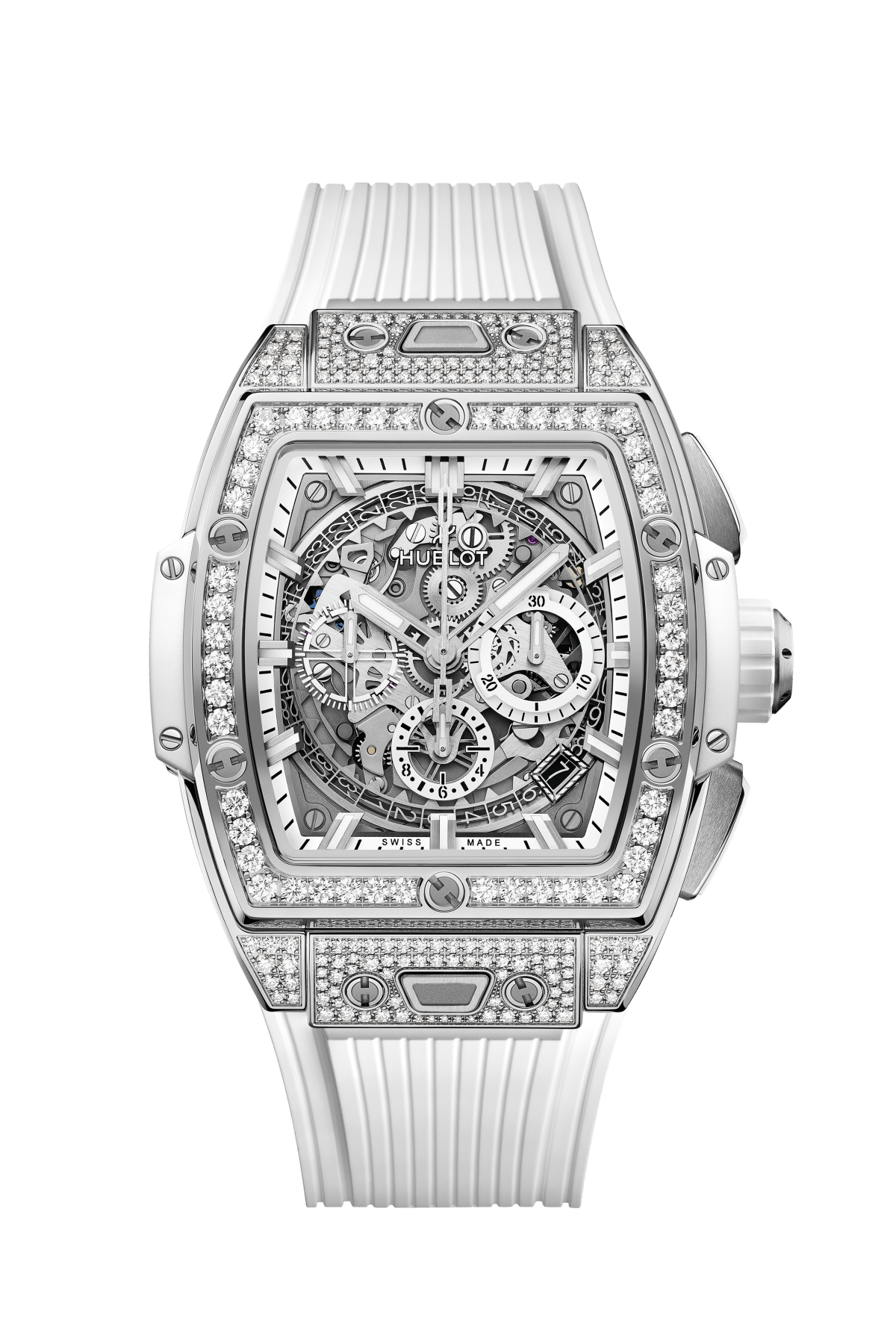 Spirit of Big Bang Titanium White Pavé