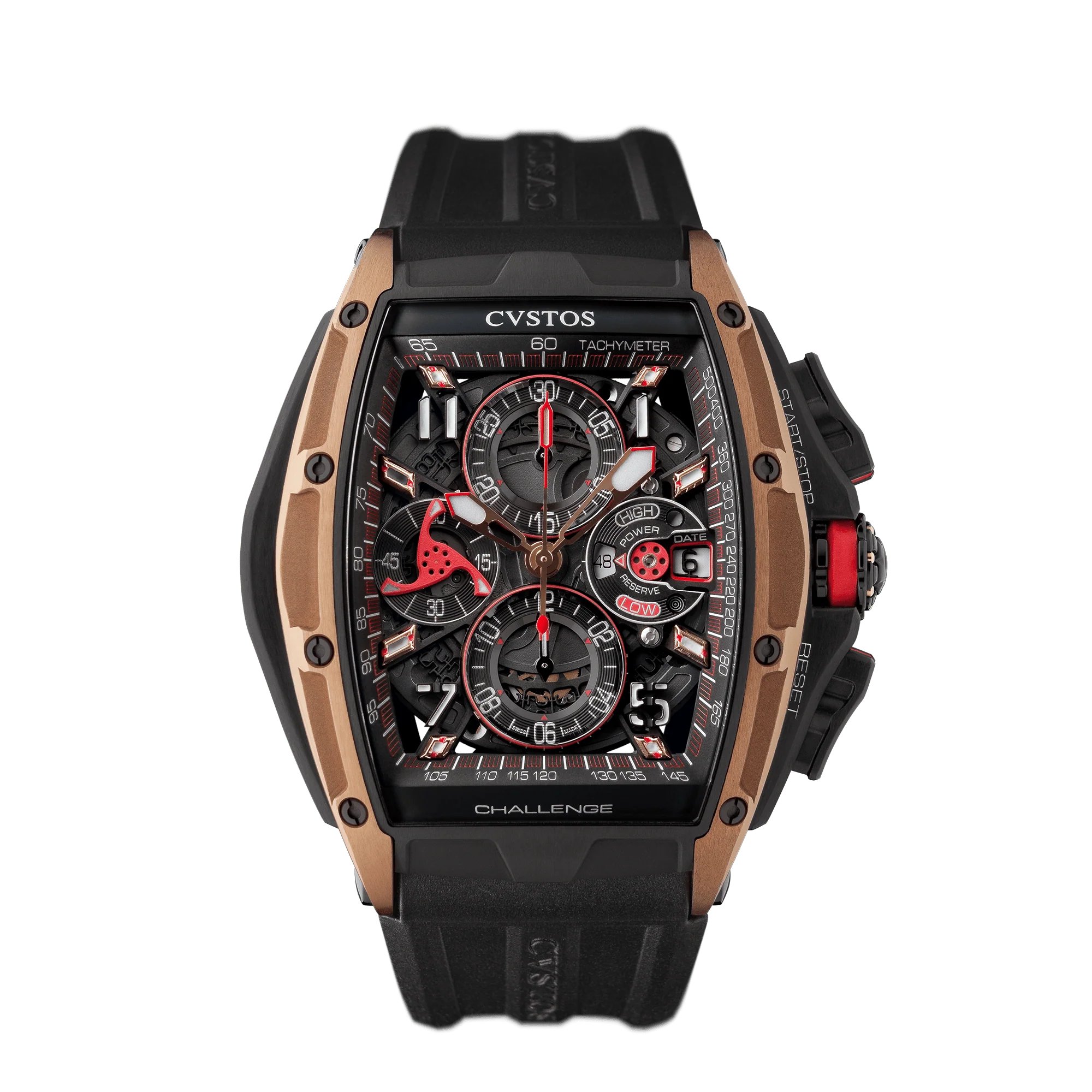 CHRONO 5N RED GOLD BLACK TITANIUM/BLACK