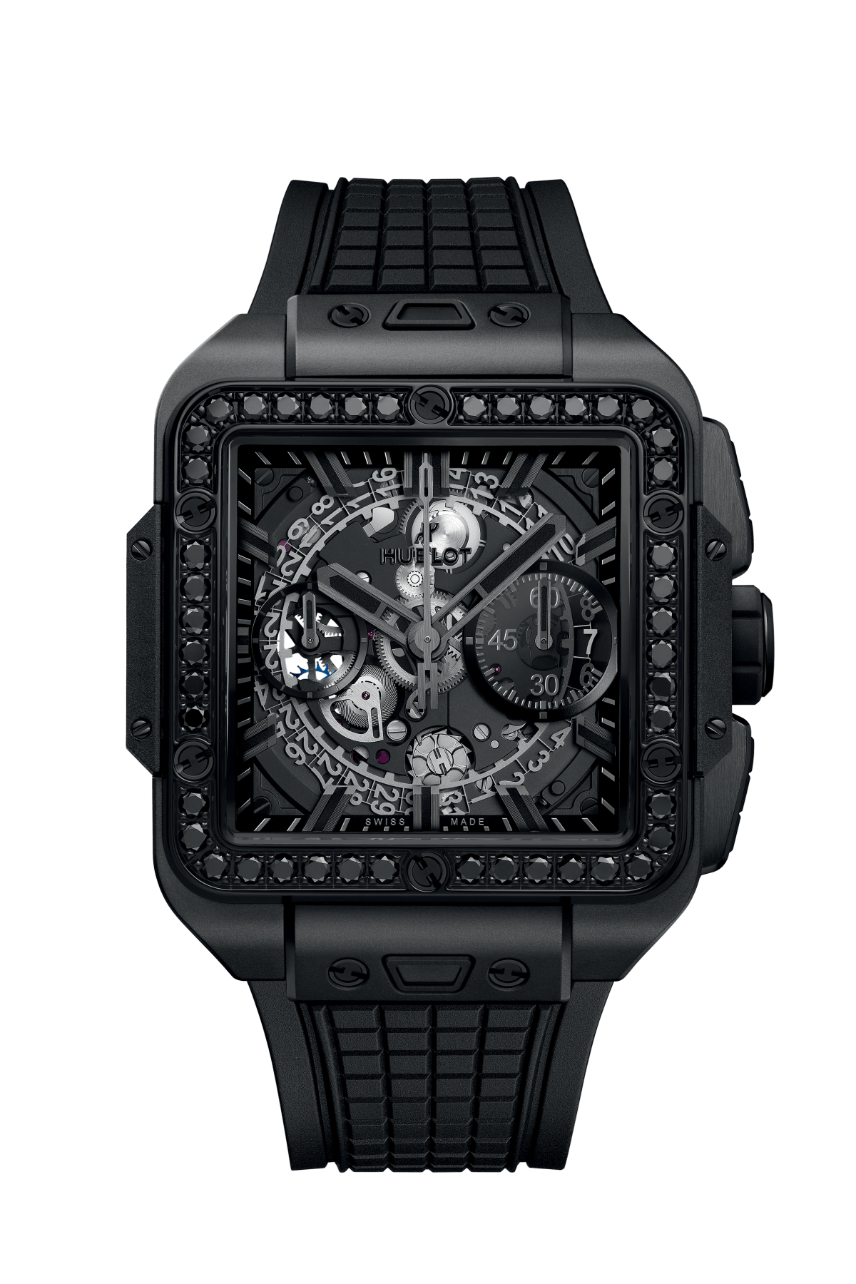 Square Bang Unico All Black Diamonds