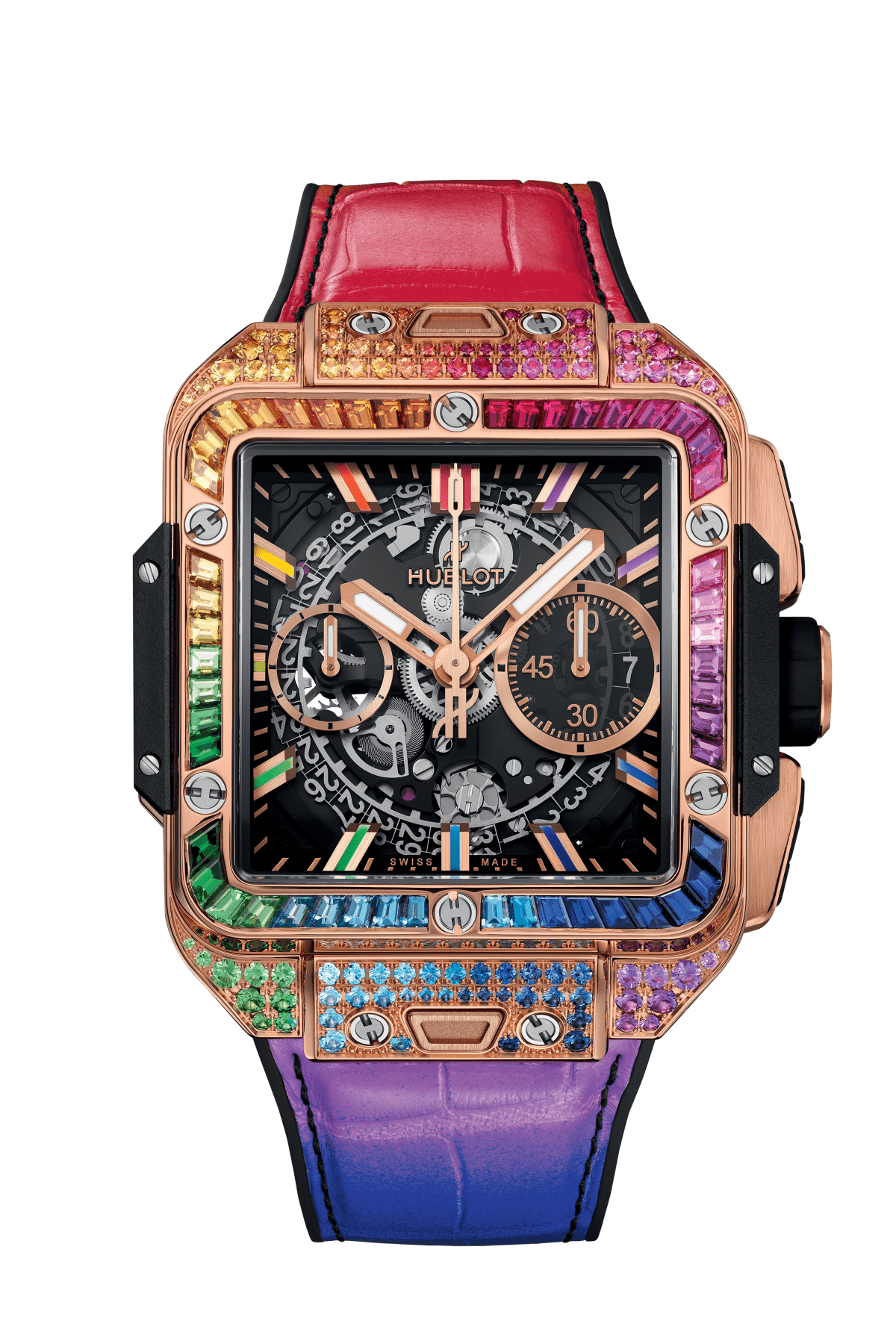 Square Bang Unico King Gold Rainbow