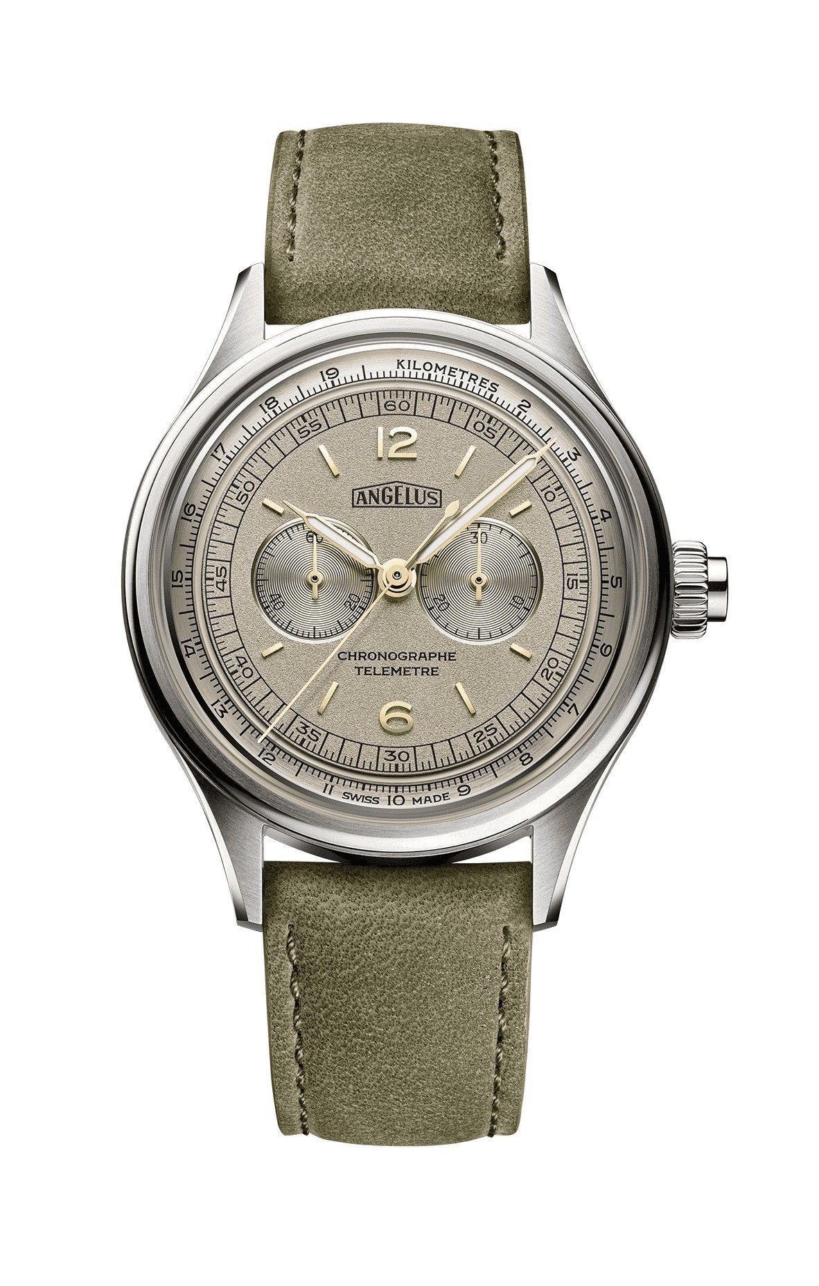 CHRONOGRAPHE TÉLÉMÈTRE STEEL GREY