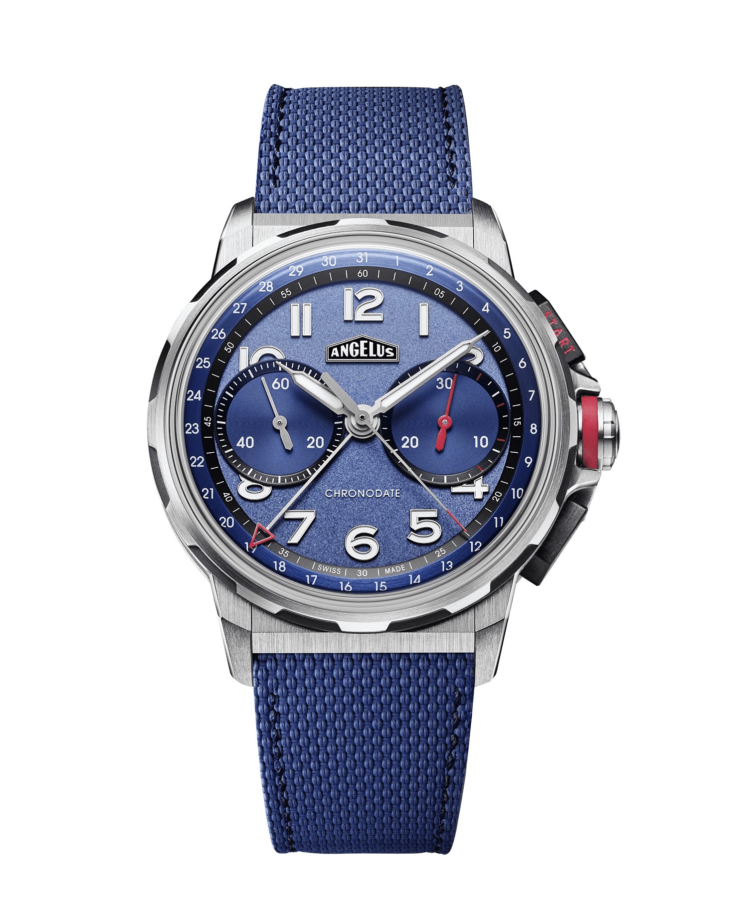 CHRONODATE TITANIUM BLUE TITANIUM