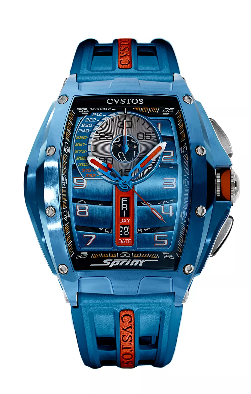 CHRONO SPRINT STEEL/SKY BLUE
