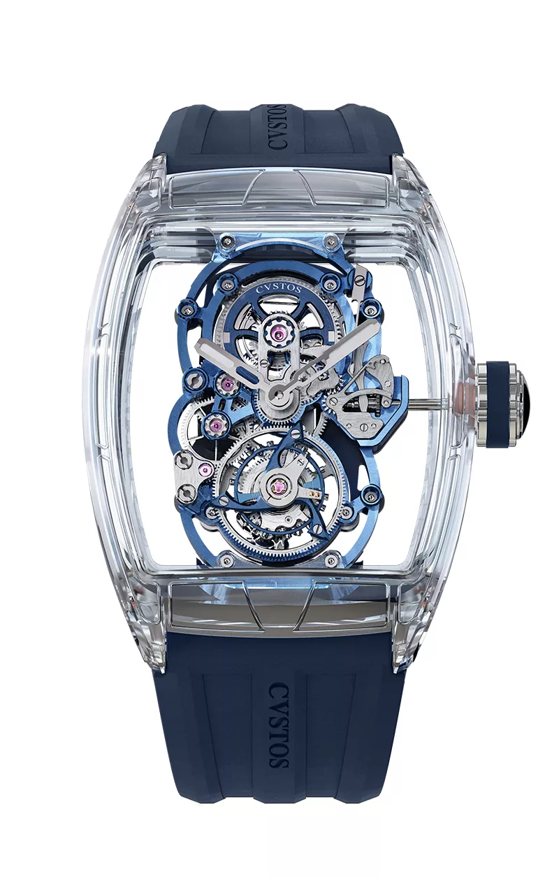 CHALLENGE TOURBILLON 8 SAPPHIRE/BLUE MVT