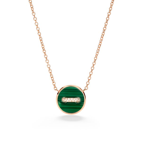 Pom Pom Dot Necklace with pendant