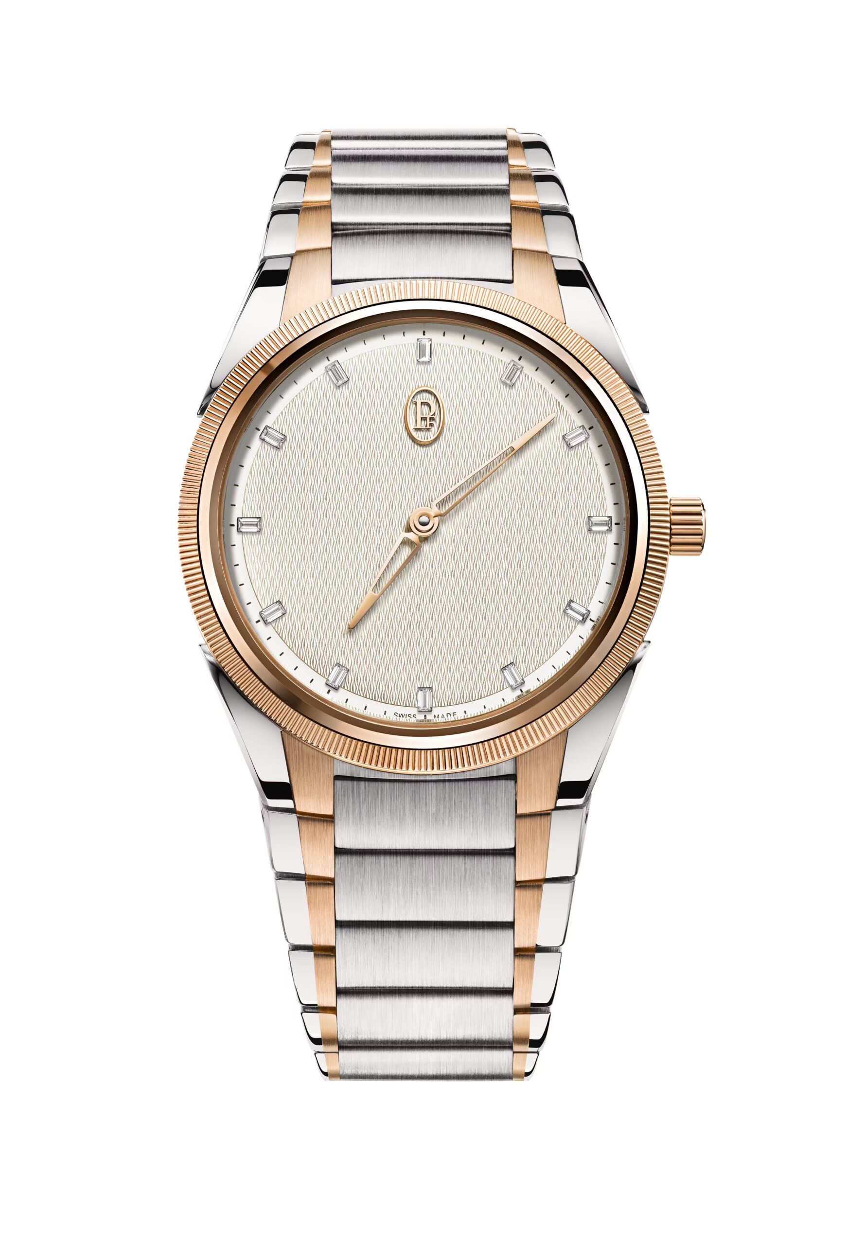 TONDA PF AUTOMATIC STEEL ROSE GOLD <br> WHITE CITRINE