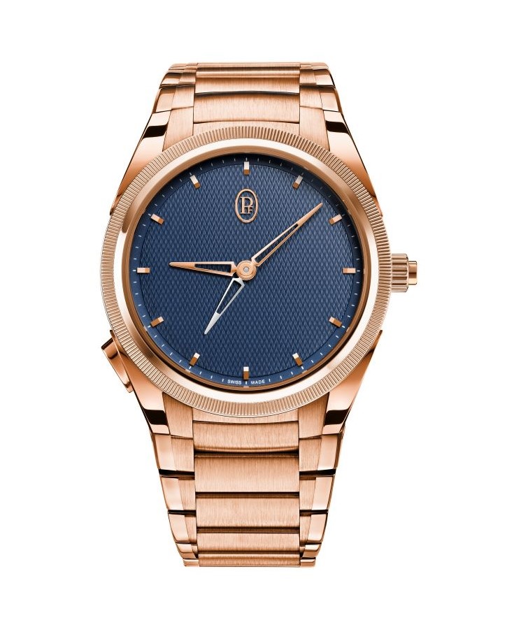 TONDA PF GMT RATTRAPANTE ROSE GOLD BLUE