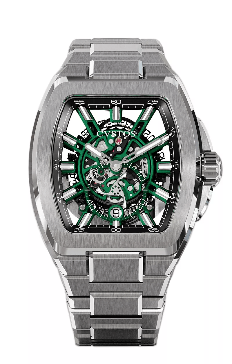 METROPOLITAN PS TITANIUM/SQLT GREEN