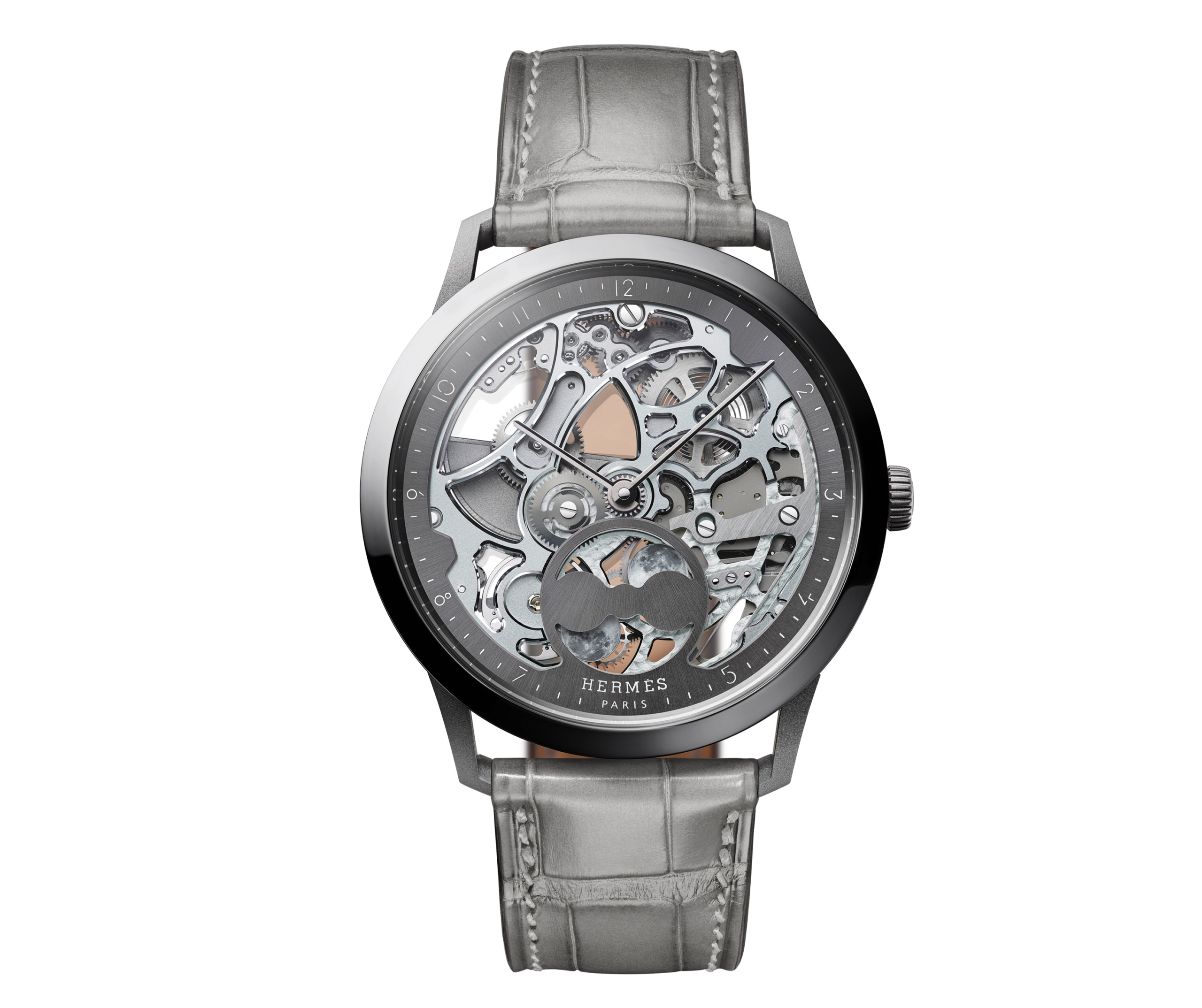 Slim d’Hermès squelette lune